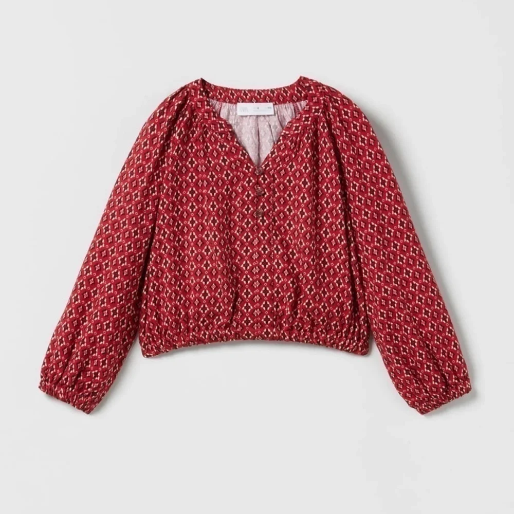 Zara Printed Blouse